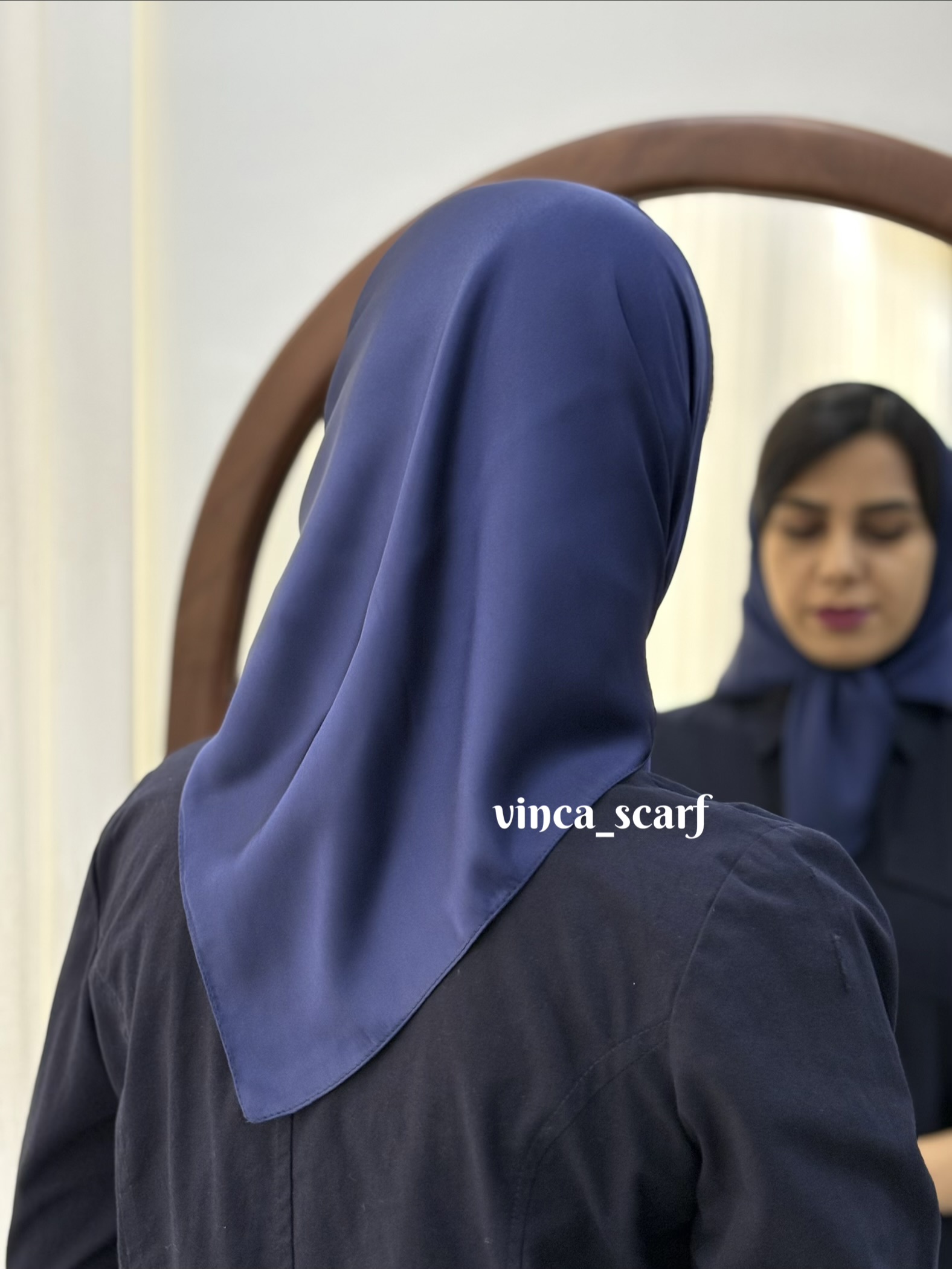 مینی اسکارف ابریشم  طرح ساده