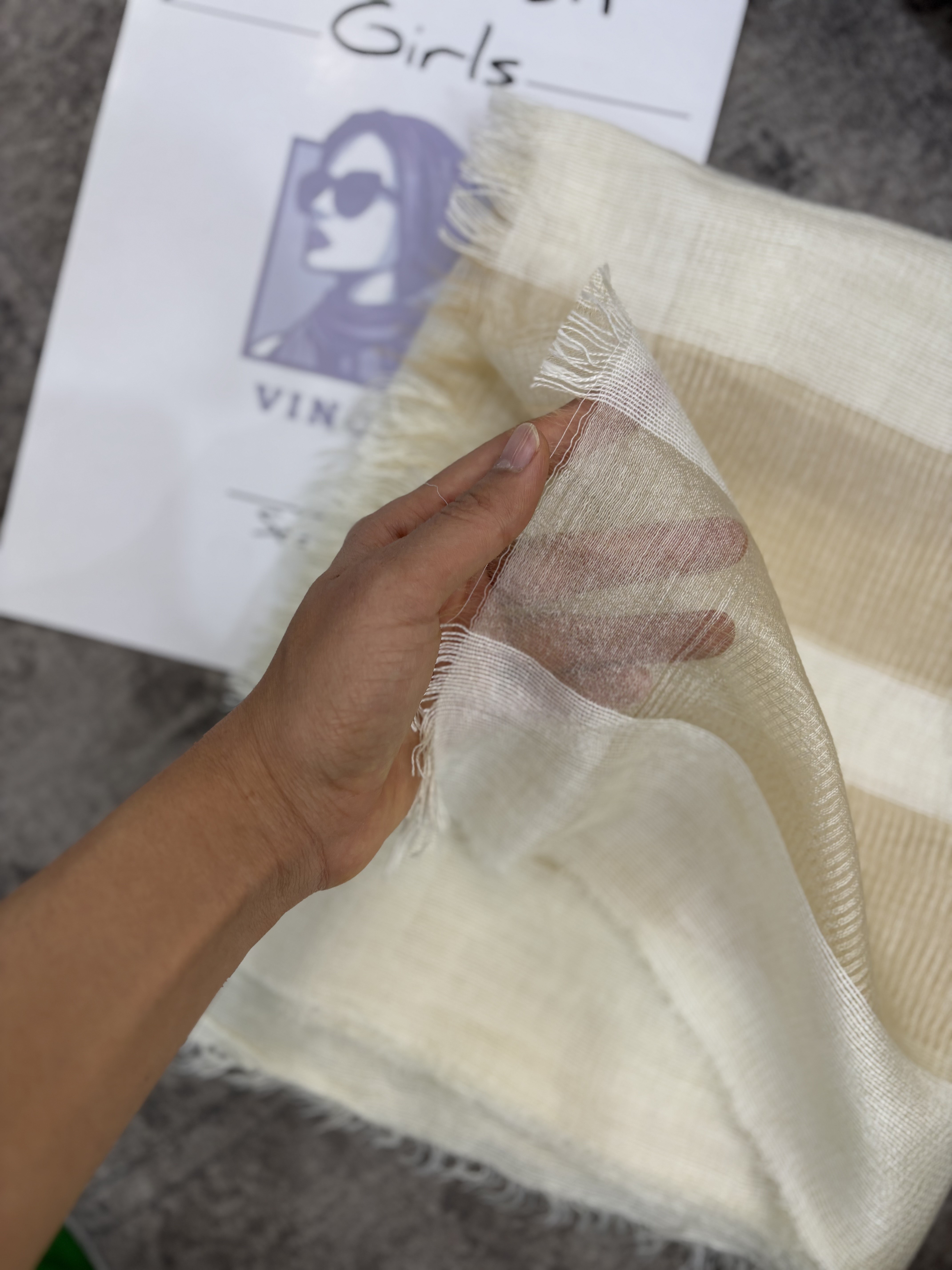 شال تابستانی ترکیب کنفی تور