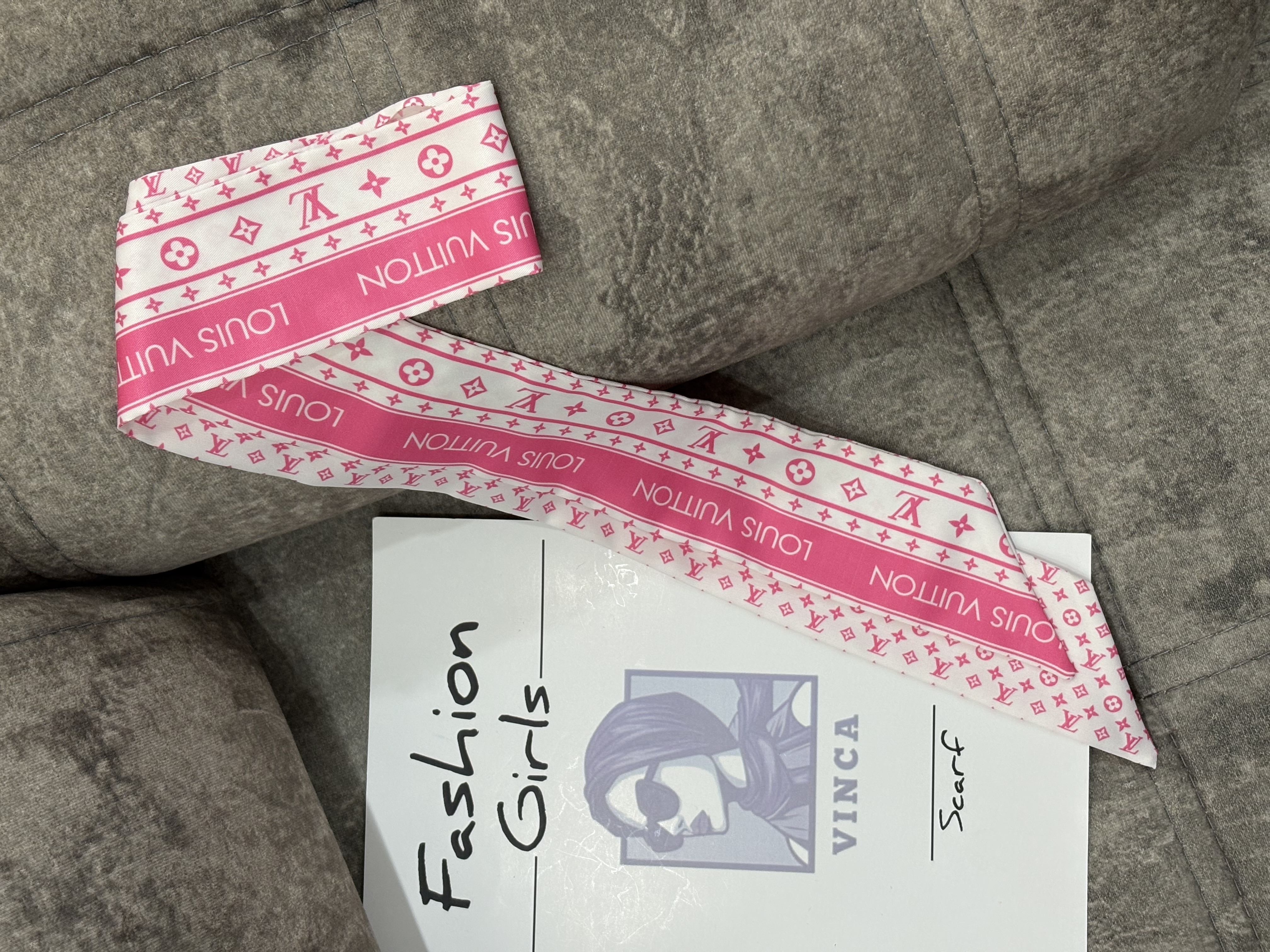 باندانا توییلی کالکشن طرح مارک Lv