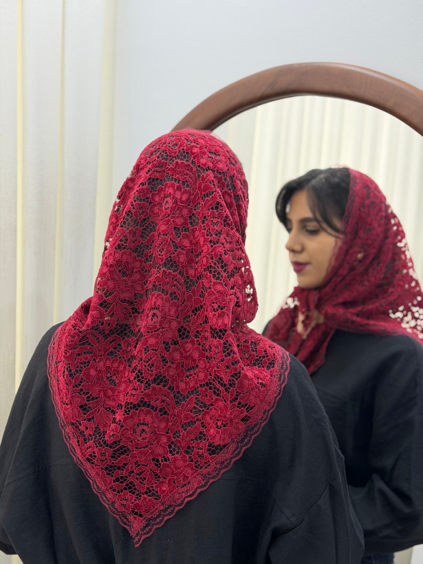 روسری سه گوش گیپوری|رنگبندی متنوع