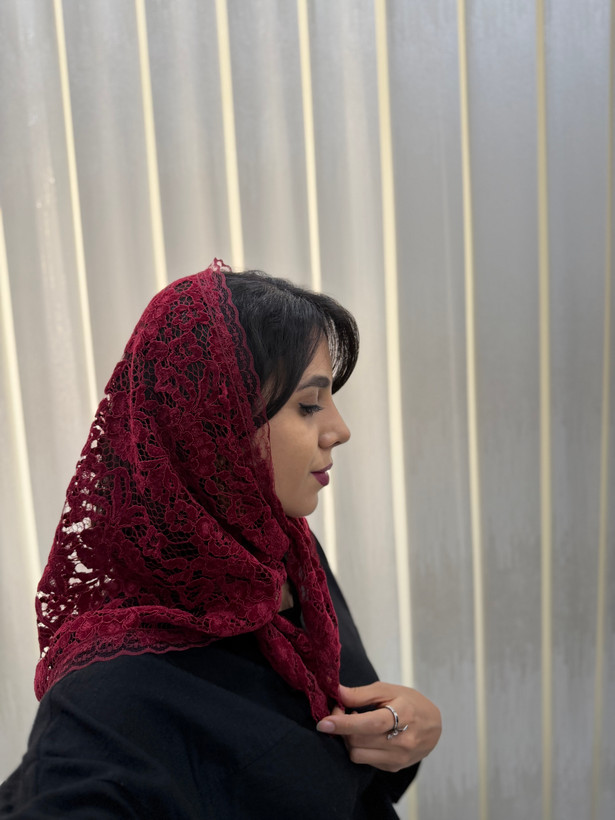 روسری سه گوش گیپوری|رنگبندی متنوع