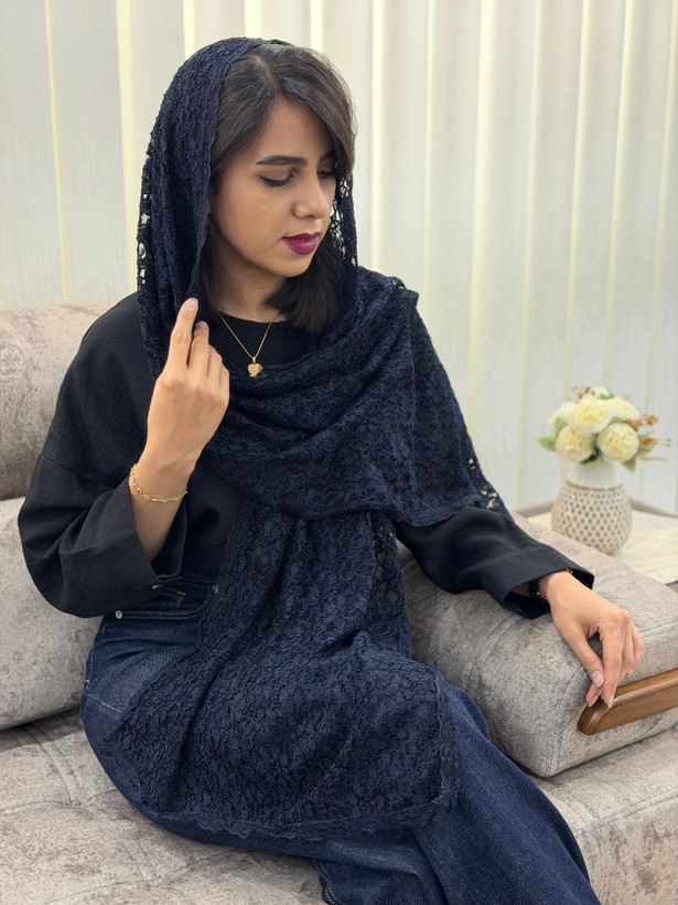 شال مجلسی گیپوری دوردانتل زنانه دخترانه | رنگ بندی متنوع