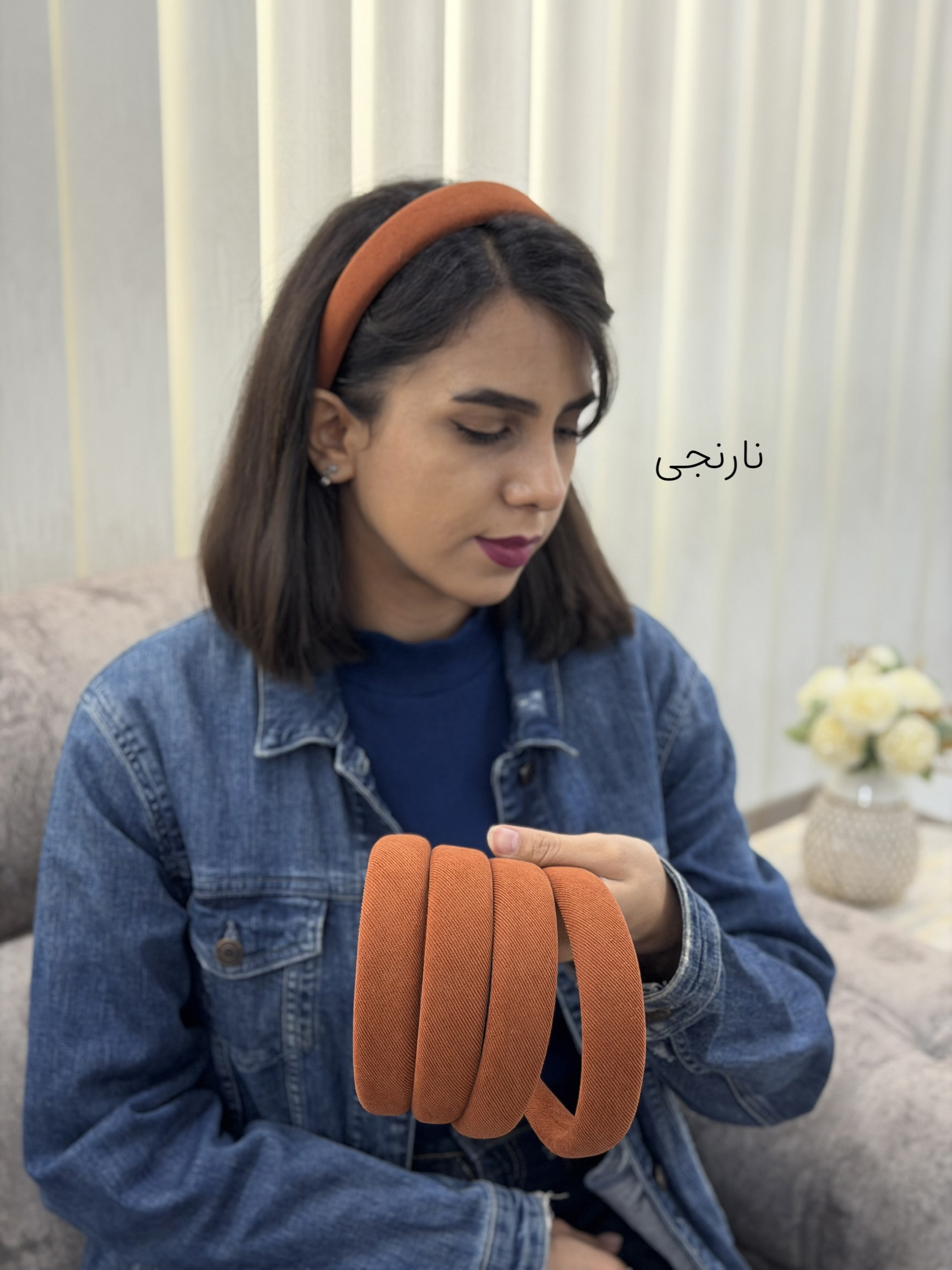 تل مو پاییزه مخمل کبریتی ریز دخترانه زنانه | رنگ بندی متنوع