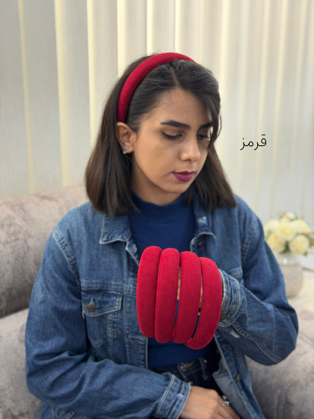 تل مو پاییزه مخمل کبریتی ریز دخترانه زنانه | رنگ بندی متنوع